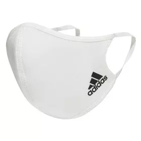 Maske Adidas H34578 Weiß Erwachsene (Größe M/L) von Adidas, Einwegartikel - Ref: S6472456, Preis: 17,50 €, Rabatt: %