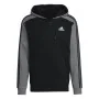 Men's Sports Jacket Adidas Mélange French Terry Black by Adidas, Warm clothing - Ref: S6483629, Price: 53,31 €, Discount: %