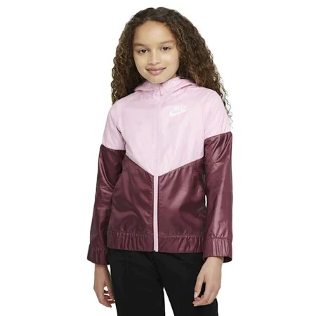 Veste de Sport pour Enfants Nike Sportswear Windrunner Rose de Nike, Vêtements chauds - Réf : S6483679, Prix : 60,14 €, Remis...