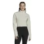 Casaco de Desporto para Mulher Adidas Aeroready Studio Bege de Adidas, Roupa de abrigo - Ref: S6483687, Preço: 59,75 €, Desco...