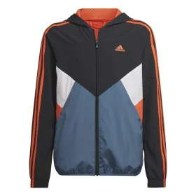 Casaco de Desporto Infantil Adidas Colorblock Preto de Adidas, Roupa de abrigo - Ref: S6483704, Preço: 43,40 €, Desconto: %