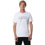 T-shirt à manches courtes homme Rip Curl El Mama Blanc de Rip Curl, Homme - Réf : S6483808, Prix : 17,57 €, Remise : %