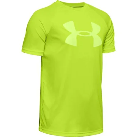 Children’s Short Sleeve T-Shirt Under Armour Tech Big Logo Yellow by Under Armour, Boys - Ref: S6483812, Price: 18,43 €, Disc...