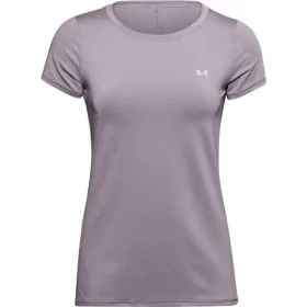 T-shirt à manches courtes femme Under Armour HeatGear Violet de Under Armour, Femme - Réf : S6483817, Prix : 26,37 €, Remise : %