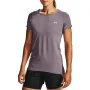 T-shirt à manches courtes femme Under Armour HeatGear Violet de Under Armour, Femme - Réf : S6483817, Prix : 26,37 €, Remise : %