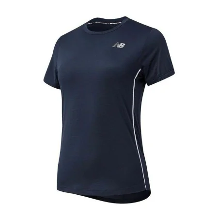 Maglia a Maniche Corte Uomo New Balance Accelerate Blu scuro di New Balance, Uomo - Rif: S6483822, Prezzo: 21,97 €, Sconto: %