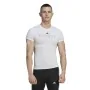 Camiseta de Manga Corta Hombre Adidas techfit Graphic Blanco de Adidas, Hombre - Ref: S6483850, Precio: 30,76 €, Descuento: %