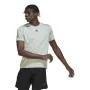 Camisola de Manga Curta Homem Adidas Hiit Verde Claro de Adidas, Homem - Ref: S6483854, Preço: 31,73 €, Desconto: %