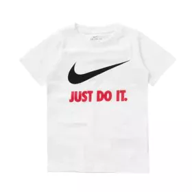 Child's Short Sleeve T-Shirt Nike Swoosh Just Do It White by Nike, Boys - Ref: S6483920, Price: 16,29 €, Discount: %