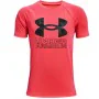 Camiseta de Manga Corta Niño Under Armour Tech Hybrid Rojo de Under Armour, Niño - Ref: S6483928, Precio: 21,27 €, Descuento: %