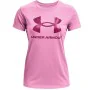 Camiseta de Manga Corta Mujer Under Armour Graphic Rosa de Under Armour, Mujer - Ref: S6483930, Precio: 19,42 €, Descuento: %