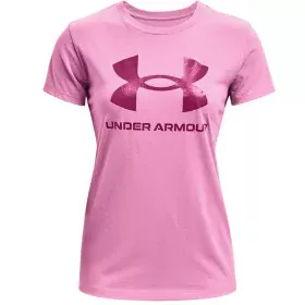 Camiseta de Manga Corta Mujer Under Armour Graphic Rosa de Under Armour, Mujer - Ref: S6483930, Precio: 19,42 €, Descuento: %