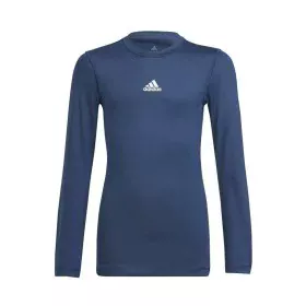 Children's Short Sleeved Football Shirt Adidas Techfit Blue by Adidas, Boys - Ref: S6483968, Price: 18,33 €, Discount: %