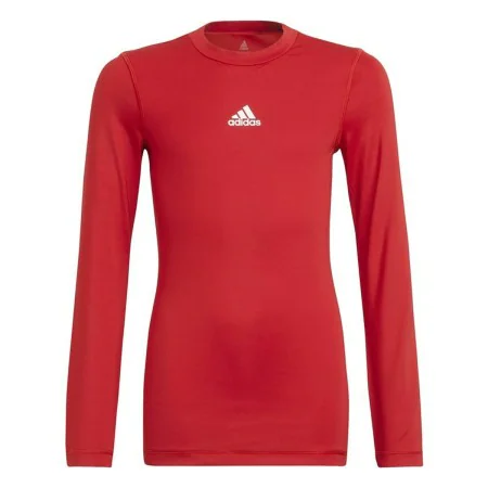 Children's Short Sleeved Football Shirt Adidas Techfit Top Red by Adidas, Boys - Ref: S6483970, Price: 18,88 €, Discount: %