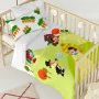 Duvet cover set HappyFriday Mr Fox Piggys Multicolour Baby Crib 2 Pieces by HappyFriday, Quilts and quilt covers - Ref: D1614...