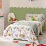 Set di copripiumino HappyFriday Mr Fox Little birds Multicolore Singolo 2 Pezzi di HappyFriday, Piumini e copripiumini - Rif:...