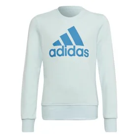 Sweat-shirt sans capuche fille Adidas Essentials Cyan de Adidas, Fille - Réf : S6484473, Prix : 33,38 €, Remise : %