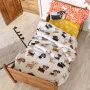 Juego de funda nórdica HappyFriday Mr Fox Dogs Multicolor Cama de 105 2 Piezas de HappyFriday, Edredones y fundas para edredó...