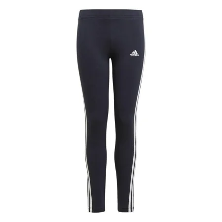 Sports Leggings for Children Adidas Essentials 3 Stripes Navy Blue by Adidas, Girls - Ref: S6484515, Price: 17,79 €, Discount: %