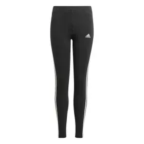 Leggings de Desporto Infantis Adidas Essentials 3 Stripes Preto de Adidas, Menina - Ref: S6484516, Preço: 20,91 €, Desconto: %