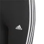 Leggings de Desporto Infantis Adidas Essentials 3 Stripes Preto de Adidas, Menina - Ref: S6484516, Preço: 20,91 €, Desconto: %