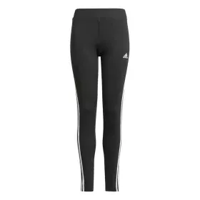 Sports Leggings for Children Adidas Design 2 Move 3 Stripes Black by Adidas, Girls - Ref: S6484517, Price: 18,45 €, Discount: %