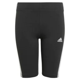 Sports Leggings for Children Adidas Essentials 3 Stripes Black by Adidas, Girls - Ref: S6484519, Price: 17,57 €, Discount: %