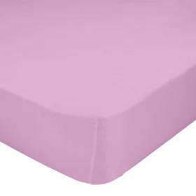 Drap housse HappyFriday BASIC KIDS Rose Lit 1 persone de HappyFriday, Draps et taies d'oreiller - Réf : D1614201, Prix : 17,8...