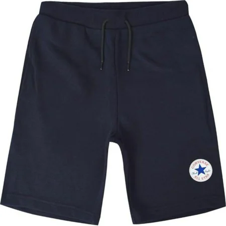 Short de Sport pour Enfants Converse Printed Chuck Patch Bleu foncé de Converse, Garçon - Réf : S6484551, Prix : 60,72 €, Rem...