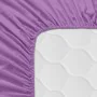 Fitted sheet HappyFriday BASIC KIDS Lilac 105 x 200 x 32 cm by HappyFriday, Sheets and pillowcases - Ref: D1614203, Price: 19...