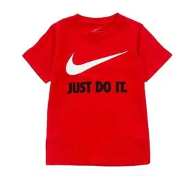 Maglia a Maniche Corte per Bambini Nike Swoosh Rosso di Nike, Bambino - Rif: S6484952, Prezzo: 15,48 €, Sconto: %