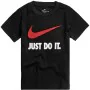 Camiseta de Manga Corta Infantil Nike Swoosh de Nike, Niño - Ref: S6484954, Precio: 15,28 €, Descuento: %