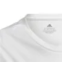 Maglia a Maniche Corte per Bambini Adidas Designed To Move Bianco di Adidas, Bambina - Rif: S6484961, Prezzo: 18,43 €, Sconto: %