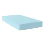 Drap housse HappyFriday BASIC KIDS Bleu 105 x 200 x 32 cm de HappyFriday, Draps et taies d'oreiller - Réf : D1614204, Prix : ...