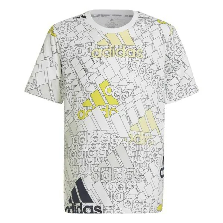 Child's Short Sleeve T-Shirt Adidas Brand Love White by Adidas, Boys - Ref: S6484962, Price: 19,11 €, Discount: %