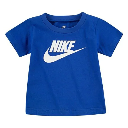 Maglia a Maniche Corte per Bambini Nike Futura SS Azzurro di Nike, Bambino - Rif: S6485027, Prezzo: 13,75 €, Sconto: %