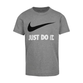 Child's Short Sleeve T-Shirt Nike NKB Swoosh Dark grey by Nike, Boys - Ref: S6485054, Price: 27,68 €, Discount: %