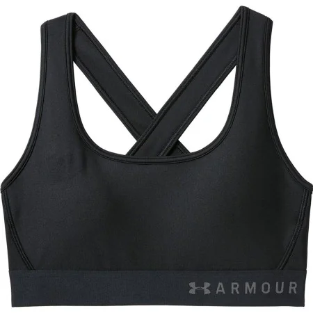 Sports Bra Under Armour Mid Crossback Black by Under Armour, Women - Ref: S6485058, Price: 23,07 €, Discount: %