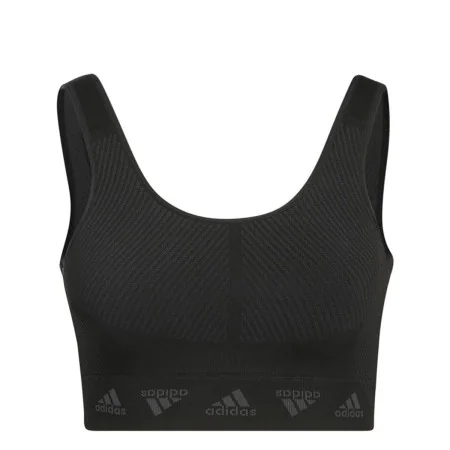 Soutien-gorge de Sport Adidas Aeroknit Noir de Adidas, Femme - Réf : S6485063, Prix : 30,06 €, Remise : %