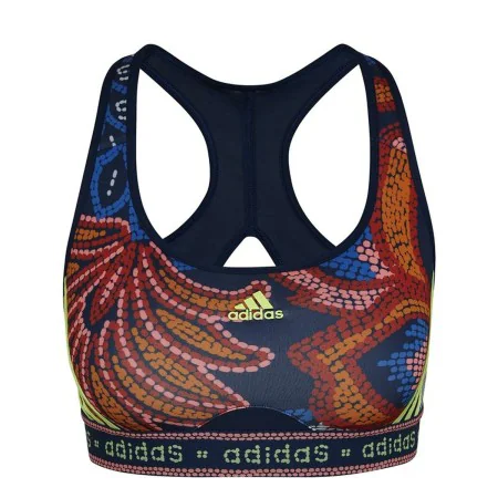 Soutien-gorge de Sport Adidas Farm Rio Blue marine de Adidas, Femme - Réf : S6485070, Prix : 28,01 €, Remise : %