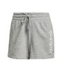 Short de Sport pour Femme Adidas Essentials Slim Logo Gris de Adidas, Femme - Réf : S6485252, Prix : 17,00 €, Remise : %