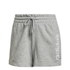 Calções de Desporto para Mulher Adidas Essentials Slim Logo Cinzento de Adidas, Mulher - Ref: S6485252, Preço: 17,00 €, Desco...