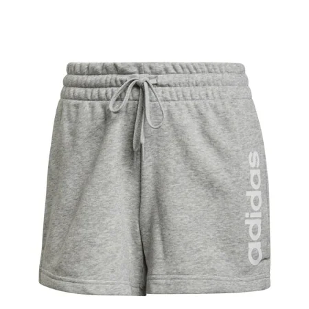 Calções de Desporto para Mulher Adidas Essentials Slim Logo Cinzento de Adidas, Mulher - Ref: S6485252, Preço: 17,00 €, Desco...