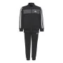 Children’s Tracksuit Adidas Essentials Shiny 3 Stripes Black by Adidas, Boys - Ref: S6485339, Price: 42,14 €, Discount: %