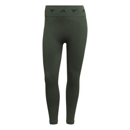 Leggings Sportivo da Donna Adidas Aeroknit Branded 7/8 Tight Verde di Adidas, Donna - Rif: S6485452, Prezzo: 46,50 €, Sconto: %