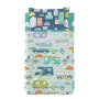 Jeu de draps HappyFriday Moshi Moshi Holidays Multicouleur Lit de bébé 2 Pièces de HappyFriday, Draps et taies d'oreiller - R...