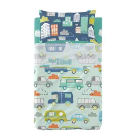 Bedding set HappyFriday Moshi Moshi Holidays Multicolour Baby Crib 2 Pieces by HappyFriday, Sheets and pillowcases - Ref: D16...