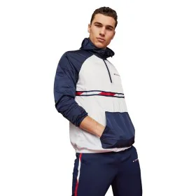 Chaqueta Deportiva para Hombre Tommy Hilfiger Colour-Blocked Azul oscuro de Tommy Hilfiger, Ropa de abrigo - Ref: S6485775, P...