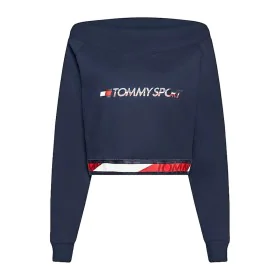 Sweat sans capuche femme Tommy Hilfiger Crop V Neck Bleu foncé de Tommy Hilfiger, Femme - Réf : S6486491, Prix : 136,95 €, Re...