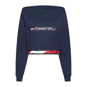 Sweat sans capuche femme Tommy Hilfiger Crop V Neck Bleu foncé de Tommy Hilfiger, Femme - Réf : S6486491, Prix : 136,95 €, Re...